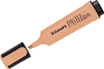 Текстовыделитель Luxor Pasteliter 4023P (пастельный оранжевый)