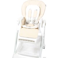Высокий стульчик ForKiddy Podium Toys 0+ (два чехла +х/б вкладыш, кремовый, дуга обезьяна)