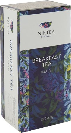 Черный чай Althaus Deli Packs NikTea Breakfast 25 шт