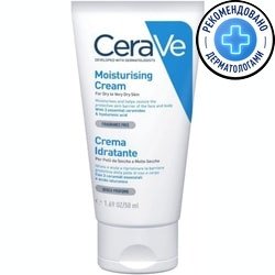 CeraVe Крем увлажняющий для сухой и очень сухой кожи лица и тела 50 мл