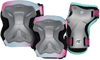 Комплект защиты Powerslide Pro Boys 906030 (розовый, S)