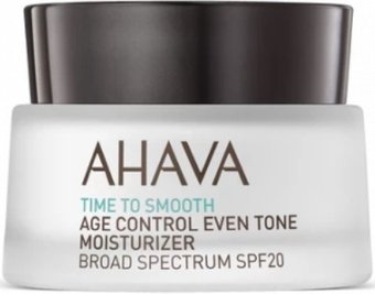  Ahava Крем для лица Time To Smooth Увлажняющий Ровный тон и профилактика старения SPF20 50 мл