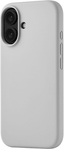 Чехол для телефона uBear Touch Mag Case для Apple iPhone 16 (светло-серый)