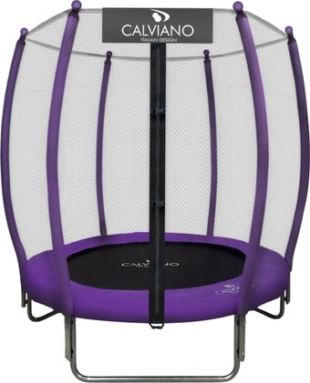 Батут Calviano Outside Master Purple 140 см - 4.5ft (внешняя сетка, без лестницы)